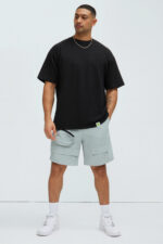 RahRaha Relentless Black T-Shirt for Men – Full body front look